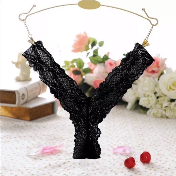 FREE w $20 Purchase Sexy Lace Dainty Thong Underwear - Picture 4 of 8